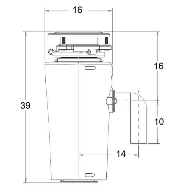 WASTEMAID ELITE 2090 SLIM – תמונה 3