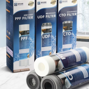 סט מחסניות סינון חלופיות 3 שלבים (PP / UDF / CTO) למערכות מים ואוסמוזה
